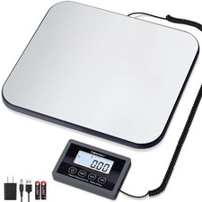 THINKSCALE Shipping Scale, 440lb/1oz Digital Postal Postage Scale for Small B...
