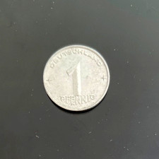 1 Pfennig 1952 A DDR sehr sch&ouml;n erhaltene M&uuml;nze aus dem Umlauf