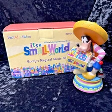 2000 Disneyana Conv. LE "it's a Small World, Goofy's Magical Music Box" COA Seal