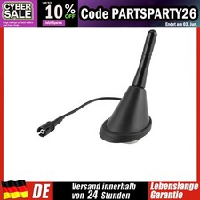 Auto KFZ Kurz Stab Dach Antenne + Raku 2 Sockel für Hyundai, Kia Universal SET