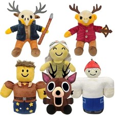 99 Nights in the Forest Plush Toy, 99 Nights Deer Dino Plushie for Game Fans