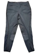 Ariat Women's Breeches Riding Pants Equestrian Sz 30 R Blue Pockets All Circuit 