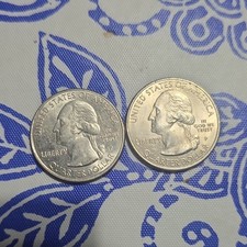 2017 America the Beautiful George Rogers Clark 25C Philadelphia Lot of 2