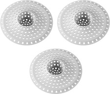 Bathtub Drain Hair Catcher,Tub Shower Drain Hair Trap/Strainer,3PCS