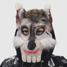 Handmade Wolf Mask Adult Felt Animal Mask Cosplay Theater LARP Halloween Costume