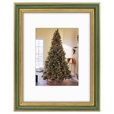 Golden State Art 9x12 Ornate Picture Frame for 6x8 Photo with Mat/9x12 Prints