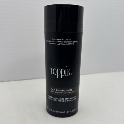 Toppik Dark Brown Giant Size 55gr / 1.94oz Hair Building Fibers