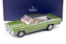 1:18 NOREV Opel Diplomat V8 Sedan 1969 Green Metallic - Limited 300 Pcs