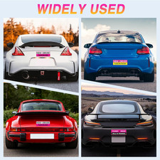 3-Pack Student Driver Magnets for Car, Funny Rose Red Reflective Magnetic Sig...