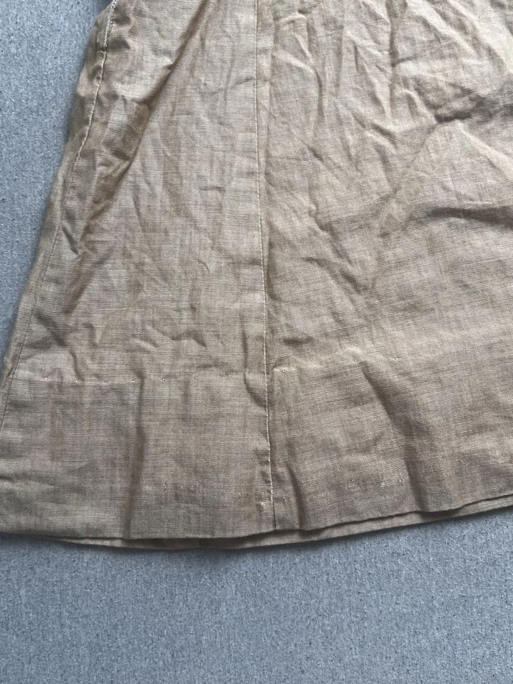 Girl Scouts Of America Dress Youth Girls Brown Vintage Official Uniform Shirt - Image 4 of 4