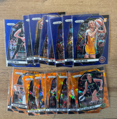 2024 WNBA Panini Prizm Complete Your Set Parallels - Velocity and Cracked Ice