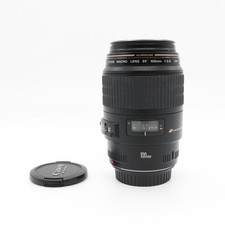 Canon EF 100mm f/2.8 USM Macro Prime AF Telephoto Lens Near Mint