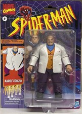 New 2020 Marvel Legends Series Spider-Man Retro Kingpin 8 in. Action Figure MOSC