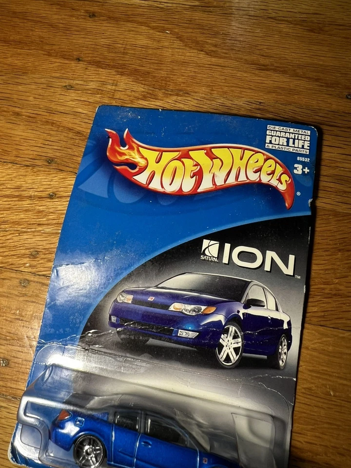 Hot Wheels The Saturn ION cupé cuádruple Mattel 2002 raro Foto 3 de 4