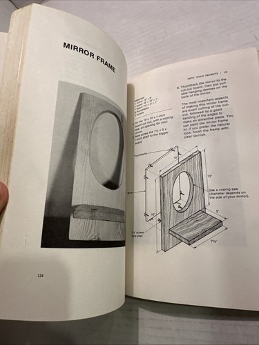 Holzbearbeitung 50 praktische Dinge zum Basteln mit Holz Vintage Buch - Bild 8 von 13