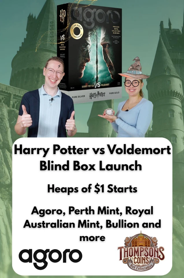 🪙 Harry Potter vs Voldemort Blind Box - Official Thompsons Coins Launch 🪙