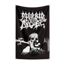 Morbid Angel metal band Flag Banner Poster Tapestry Hanging Wall Decor 36x60"