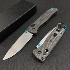 EDC Knife, Axis Lock Knife with 8Cr13Mov Blade, Carbon Fiber Handle, Folding Poc