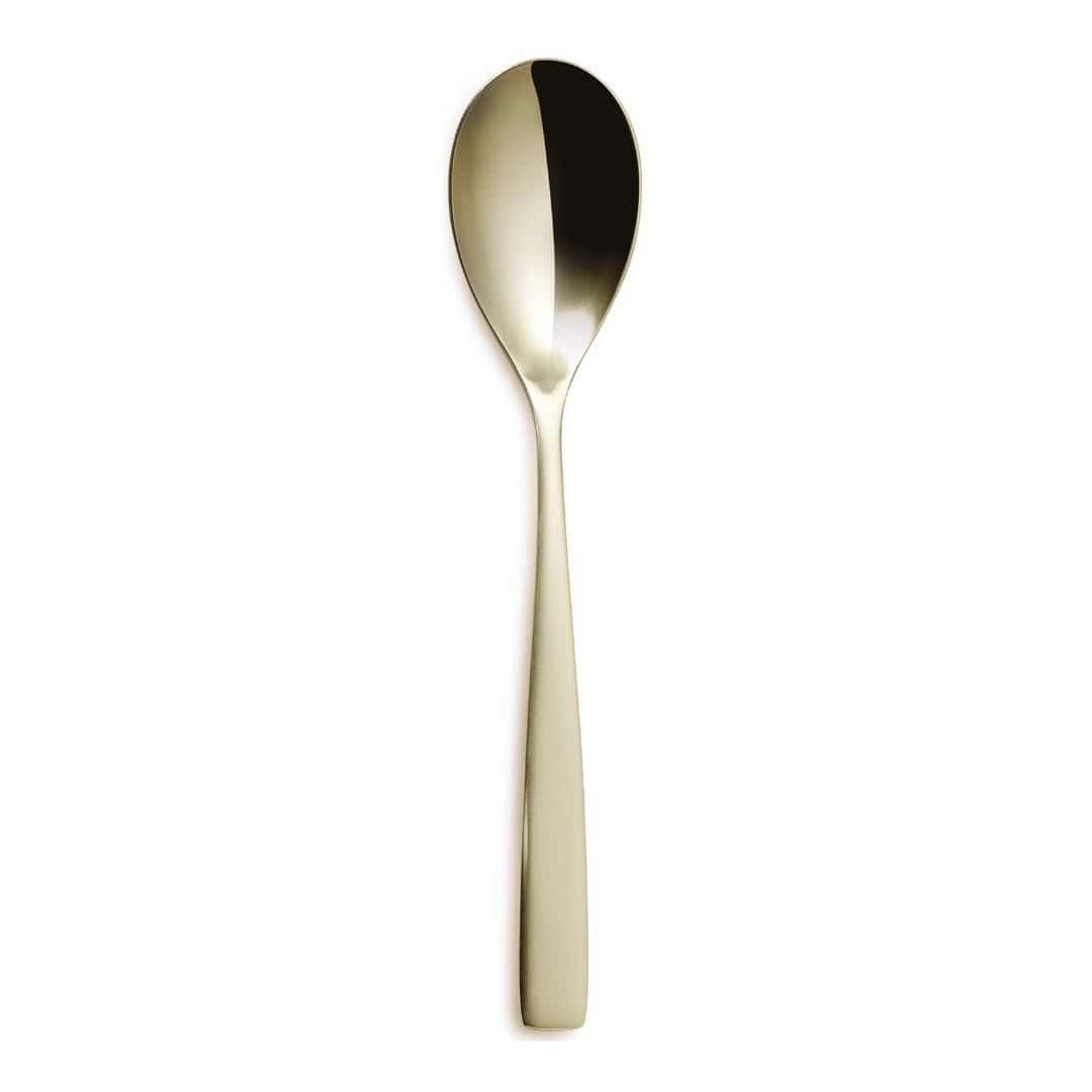 Table Spoons BCN Champagne 12 Pcs Stainless Steel - COMAS - Restaurant Cutlery