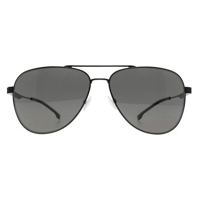 Hugo Boss Sunglasses BOSS 1641/S V81 M9 Black Ruthenium Gray Polarized
