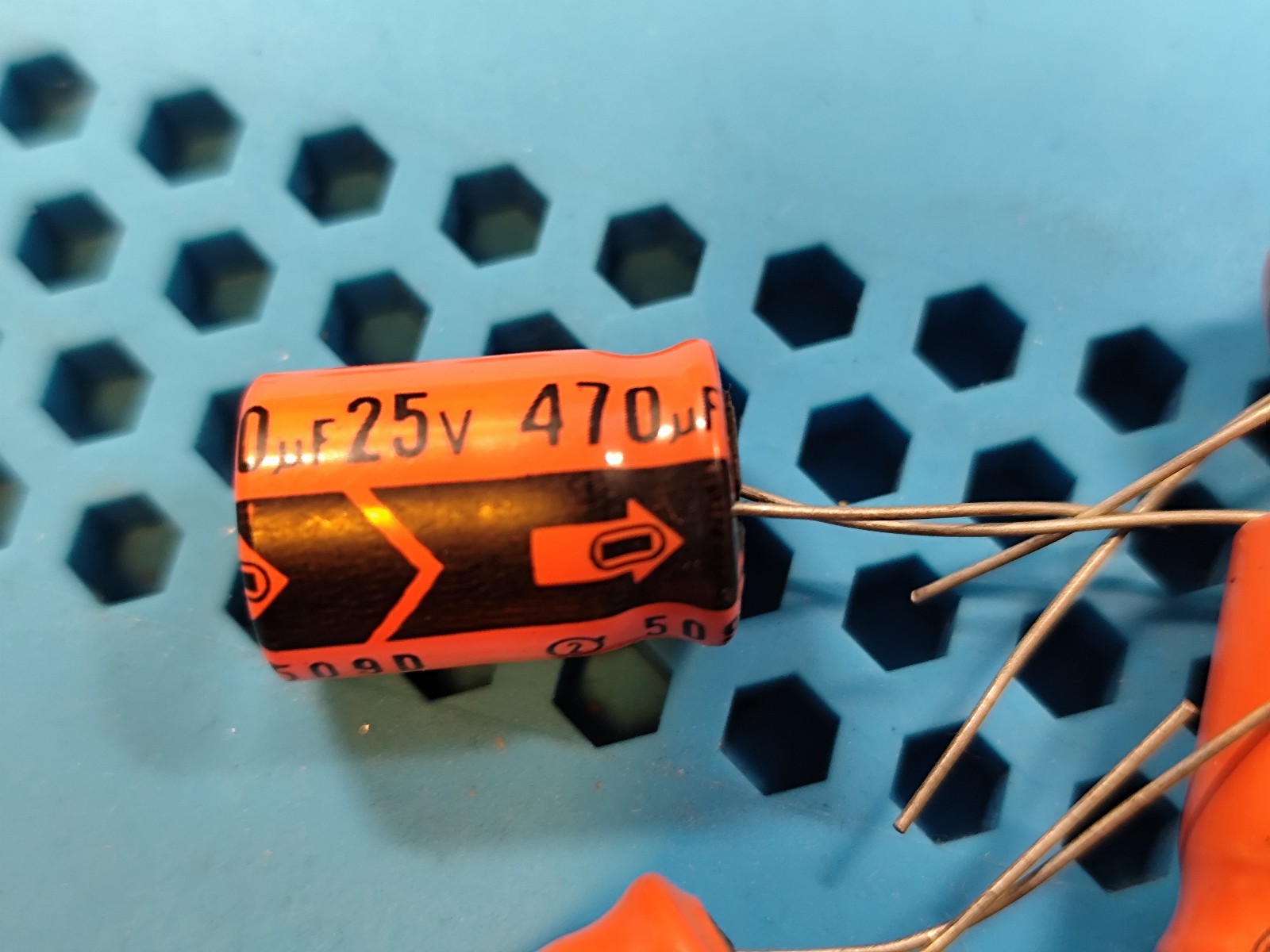 10X 470uf 25V 85°C 8838(M) 509 D Electrolytic Capacitor Elko PANASONIC GENUINE