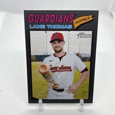 2026 Topps Heritage Dark Gray Border Lane Thomas #285 Cleveland Guardians