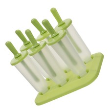 6 Pcs Plastic Freezer Pop Forms Commercial Molds Baking