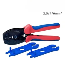 Crimping Plier Solar Panel Connector Tool Wire Cable Pliers 2.5/4/6mm2 14-10AWG