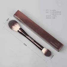 HOURGLASS VEIL Powder Brush - Double-ended Highlighter Setting Blending Brush