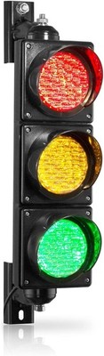 BBMI AC85-265V(4 inch) Traffic Light, Red Yellow Green Black,Green,Yellow 
