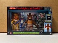 Five Nights at Freddy s Action Figures Set Freddy Bonnie Chica Mangle New