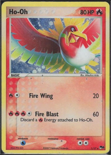 Ho-Oh 1/17 Holo Pokemon TCG POP Series 5 HP