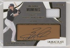 2020 Immaculate Debut Moments Relics Tan Leather 93/99 Zack Collins Auto 0c6