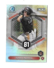 2026 Bowman Baseball Slade Caldwell Chrome Top 100 #BTP-81