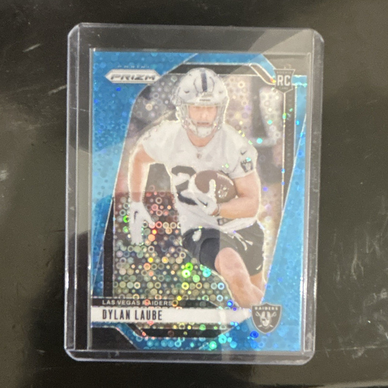 Panini Prizm 2024 Dylan Laube Rookie #330 Las Vegas Raiders NFL Card