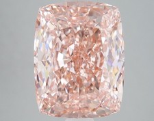 Cushion 5.28 Ct Fancy Vivid Pink VS1 IGI Certified Lab Grown CVD Diamond