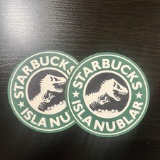 Starbucks Isla Nublar - Coaster Set - Jurassi...