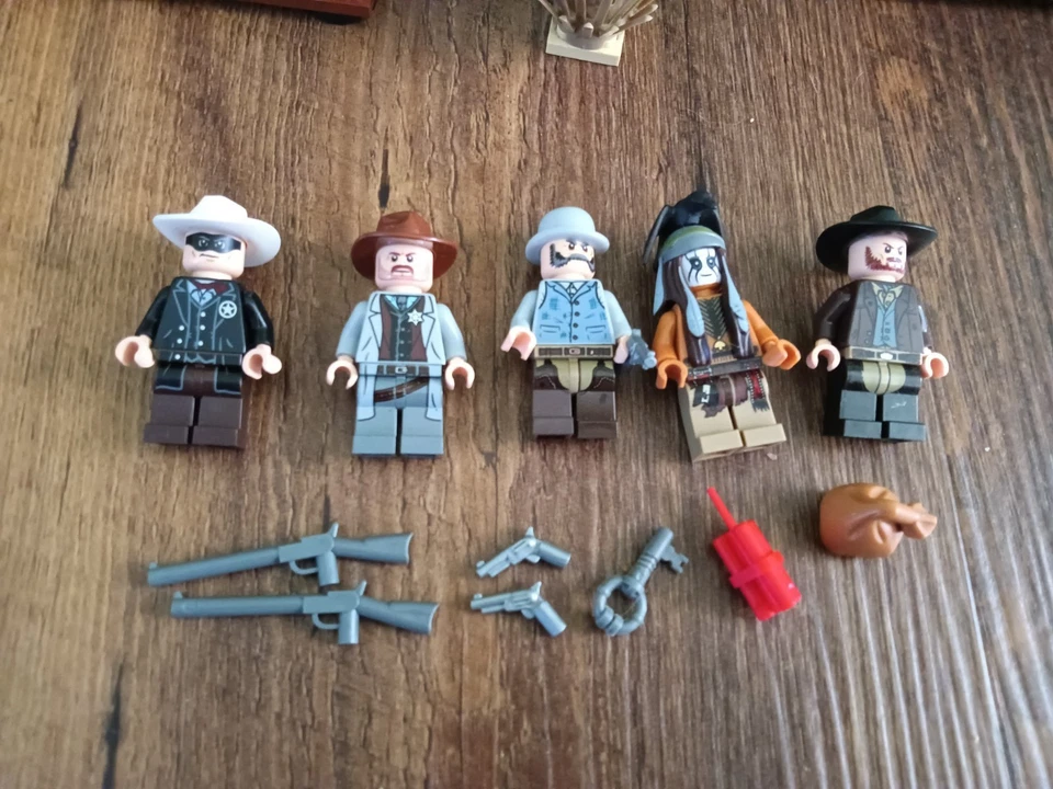 Lego Lone Ranger 79109 Colby City Showdown Mostly COMPLETE - Image 2 of 4