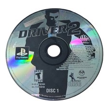 Driver 2 Disc 1 GH  (Sony Playstation 1 PS1) Disc Only Tested READ