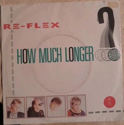 Single Vinyl 7'' Re-Flex How Much Longer Parlophone Vinyl EX Washed
