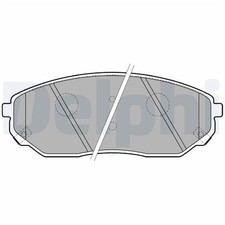 Satz Bremsbeläge Bremsklötze vorne für KIA Sorento 1 JC | 24516201