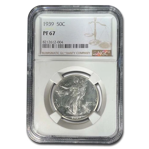 1939 Walking Liberty Half Dollar PF-67 NGC