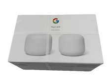 Google Nest GA00822-US Wifi Router and Point Snow H2D H2E New Factory Sealed