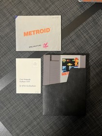 Nintendo NES Spiel - Metroid - 1988 - Nintendo - OVP Mit Spiel Und Anleitung