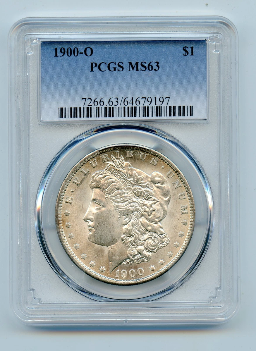 MS 63 Graded 1900 Year Morgan US Dollars (1878-1921) for sale | eBay
