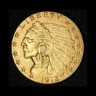 1912-P Indian Quarter Eagle — photo from another recent sale
