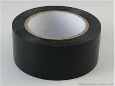 Vinyl Dance Floor Tape Black 2" x 36 yd Marley Tape 