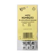 Koplow Dice d6 Math Numbers 1 through 30  6 New