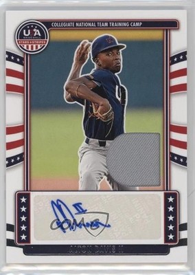 2024 Panini Stars and Stripes 61/199 Alton Davis II #NTS-AD Auto 0ud4