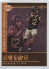 2021 Panini Chronicles Draft Picks Illusions Orange Jamie Newman #116 6f8